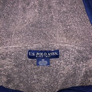 Boys size 18 U.S. Polo Assassin zip up